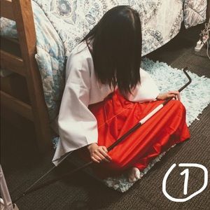 miko shrine maiden cosplay/Halloween costumes